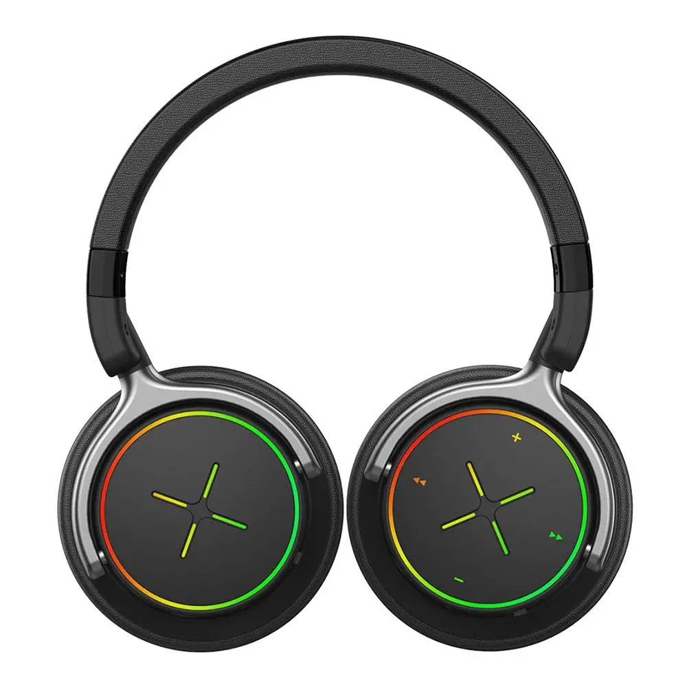 Ajazz AE3 40 мм драйверы Bluetooth 4,1 Беспроводная игровая гарнитура с RGB подсветкой наушники с микрофоном для ноутбука/ПК/телефона