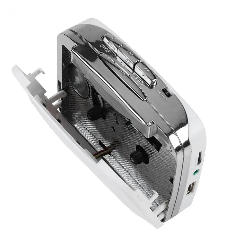 Portable Cassette Player USB Tape to MP3 Converter Flash Drive Capture Audio Music for Windows XP/Vista/7 | Электроника