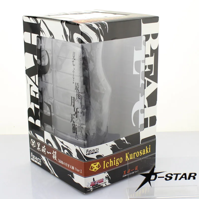 Бесплатная доставка 7 &quotАниме Блич Куросаки Ичиго Getsuga Tenshou предусмотрена 17 см