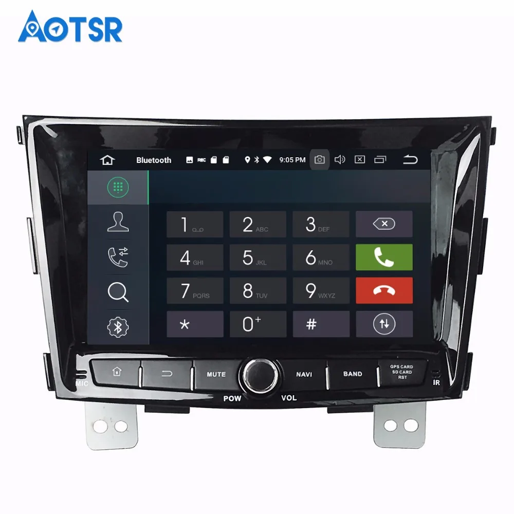 Автомобильный мультимедийный стерео радиоприемник аудио DVD плеер Android 8 0 GPS