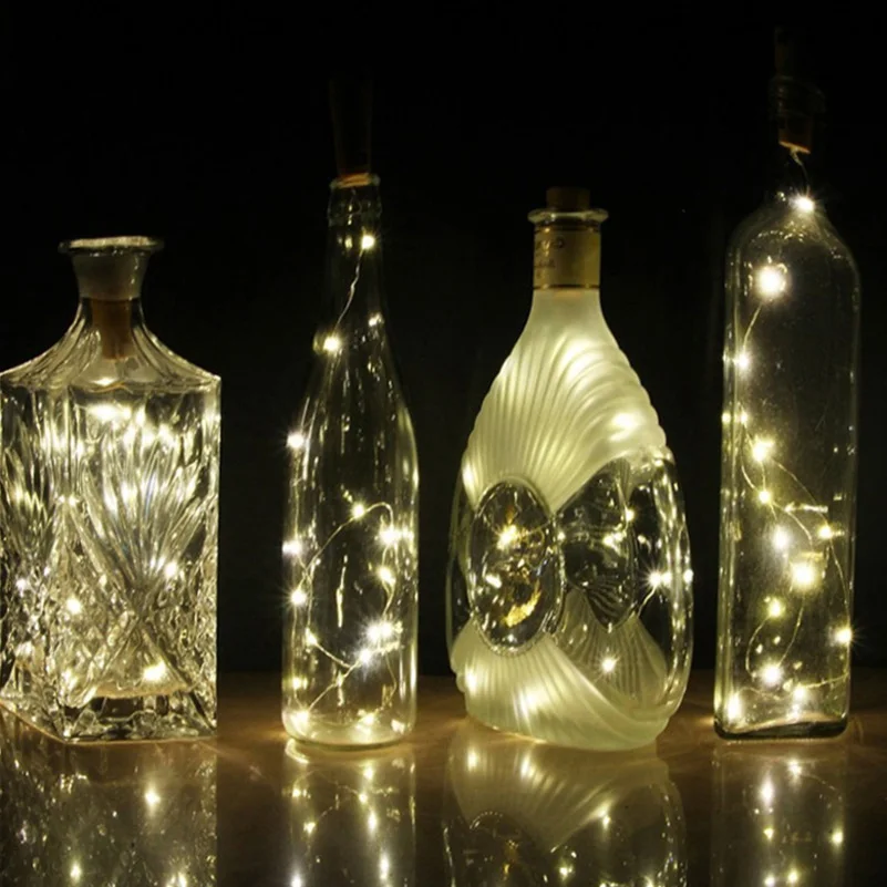 2 м 5 10 медный провод светодиодный светильник водонепроницаемая Праздничная