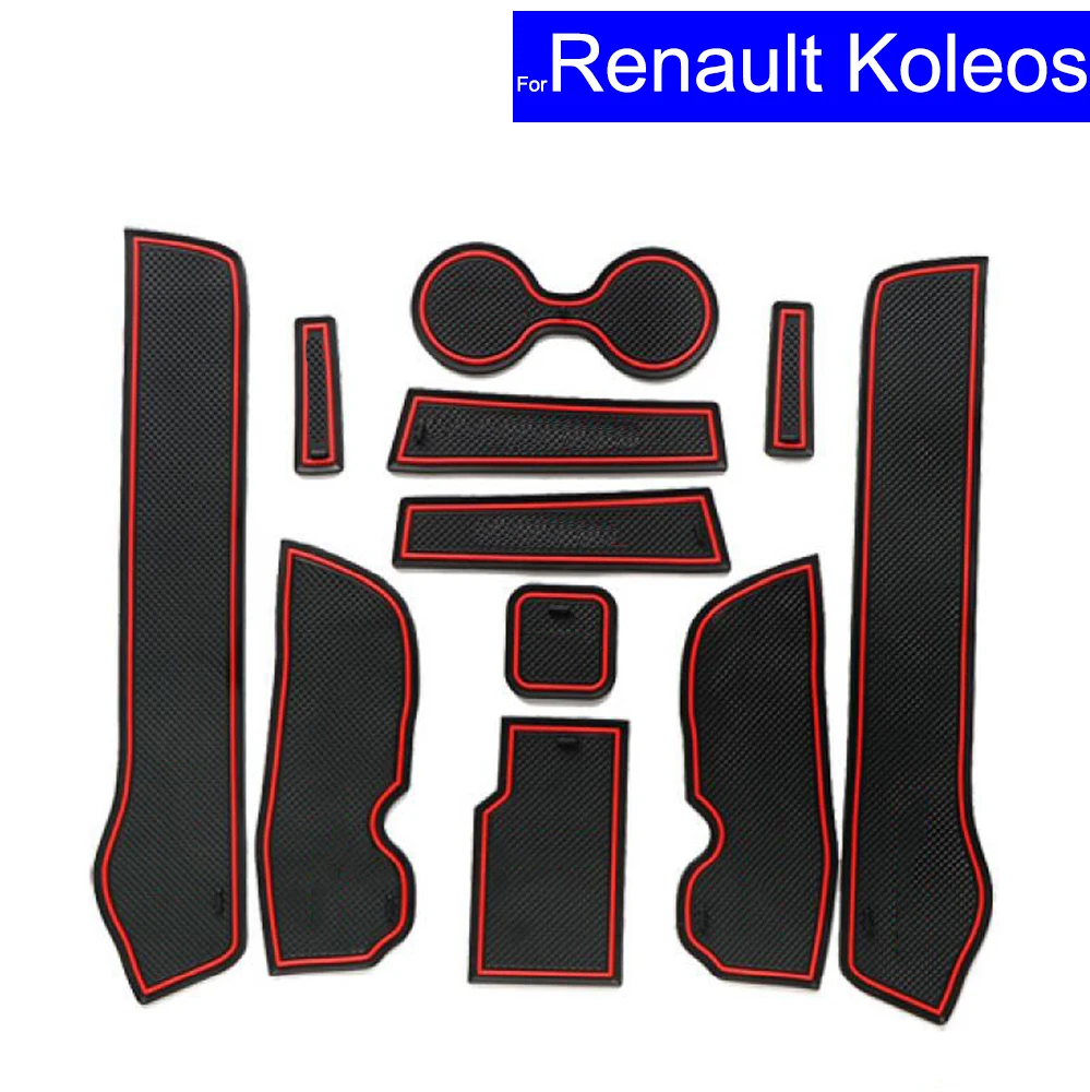 Коврики для автомобильных дверей коврики подстаканник Renault Koleos 2009 2010 2011 2012 2013 2014