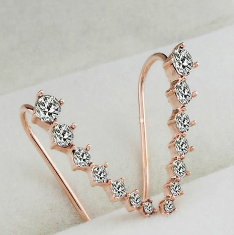 Серьги с кристаллами 7 шт. Линейные серьги|earrings new|earrings fashionfashion earrings |