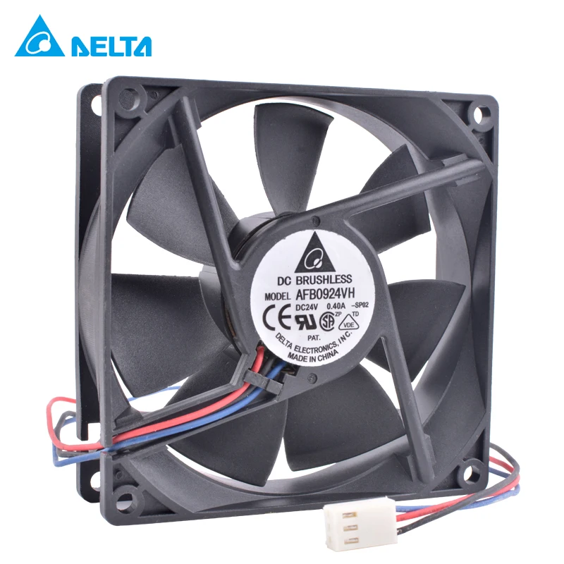 

AFB0924VH 9cm 90mm 92mm 9025 24V 0.40A Double ball bearing large air volume inverter cooling fan