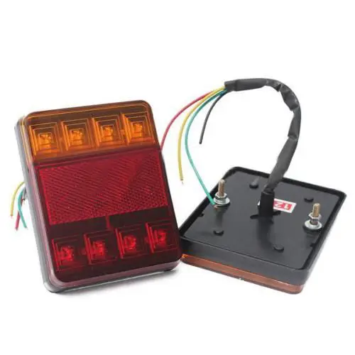 12V 8 СВЕТОДИОДНЫЙ трейлер светильник Светодиодные индикаторы на грузовиках