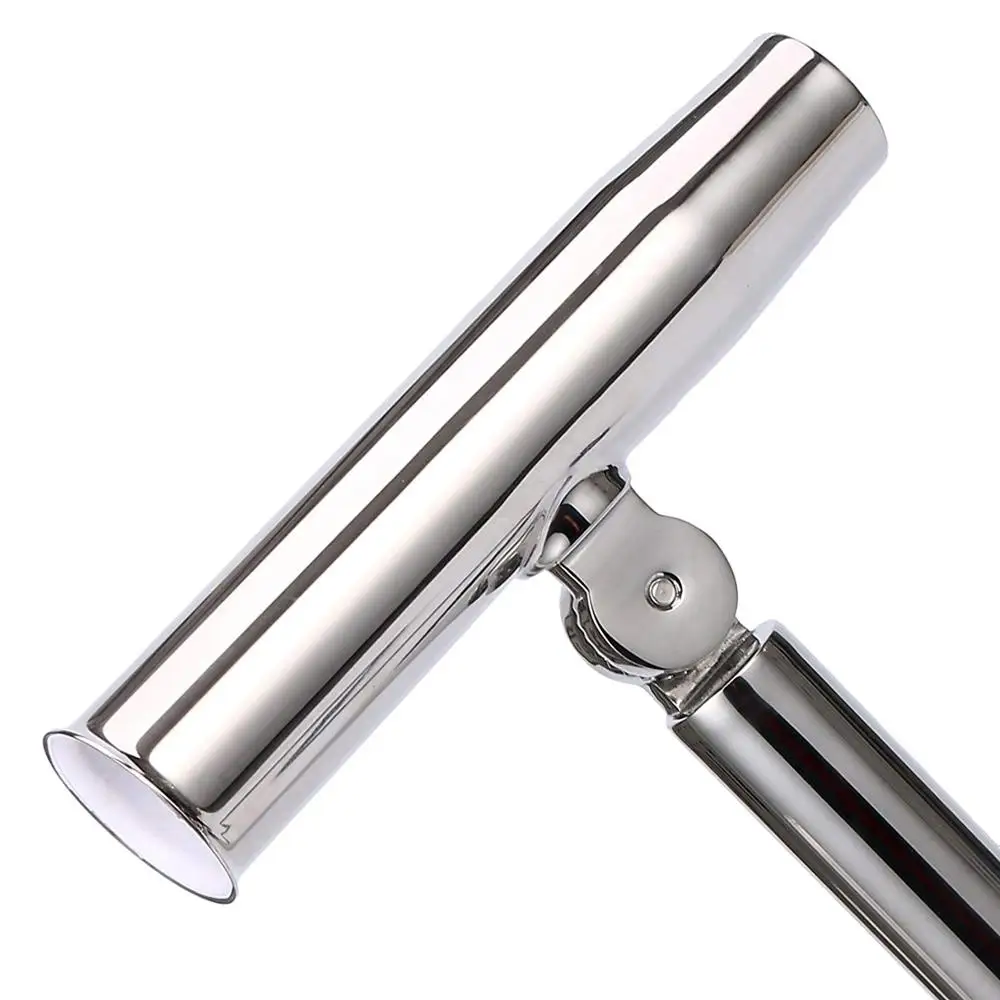 

marine boat yacht accessories Adjustable Silver Highly Polished Stainless Steel Adjustable Outrigger Stylish Rod Holder
