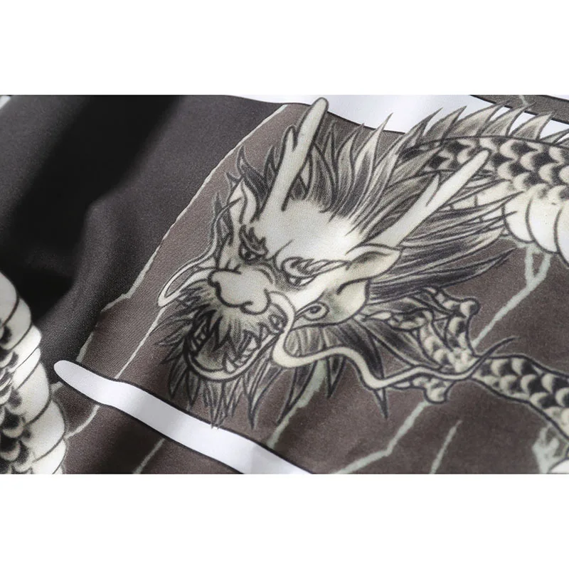 Кимоно в японском стиле Samurai Crane кардиган Haori для мужчин и женщин Китайская