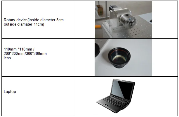 100 Вт портативная металлическая маркировочная машина для нанесения изображений