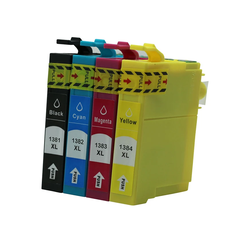 Картридж для принтера epson 138 T1381 T1382 T1383 T1384 forT22/T25/TX120/TX123/TX125/TX130/TX133/TX135/TX235W 20 шт.|ink