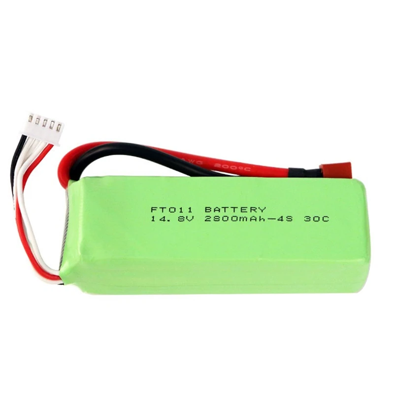 

14.8V 2800mah BATTERY RC 4s Lipo Battery 14.8V 2800mah 30C for FT010 FT011 RC boat RC Helicopter Airplanes Car Quadcopter 803496