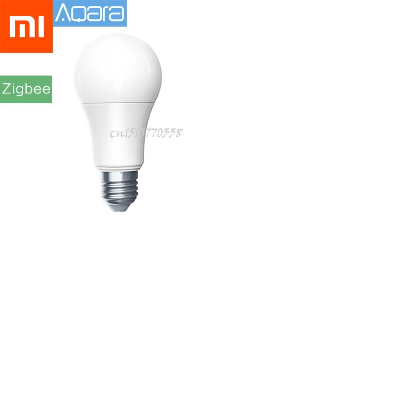 1Pcs 4 шт. Оригинальная лампа Xiao mi jia Aqara Zigbee версия умная светодиодная лампочка с дистанционным управлением для mi Home APP Homekit Gateway - Цвет: 1Pcs