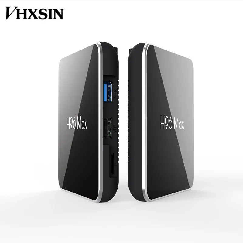 VHXSIN 2 шт./лот H96 Max X2 Amlogic S905X2 BT Quad Core 4K * 2K Android 8 1 TV Box ddr4 4 ГБ 32 IPTV smart tv box | Электроника