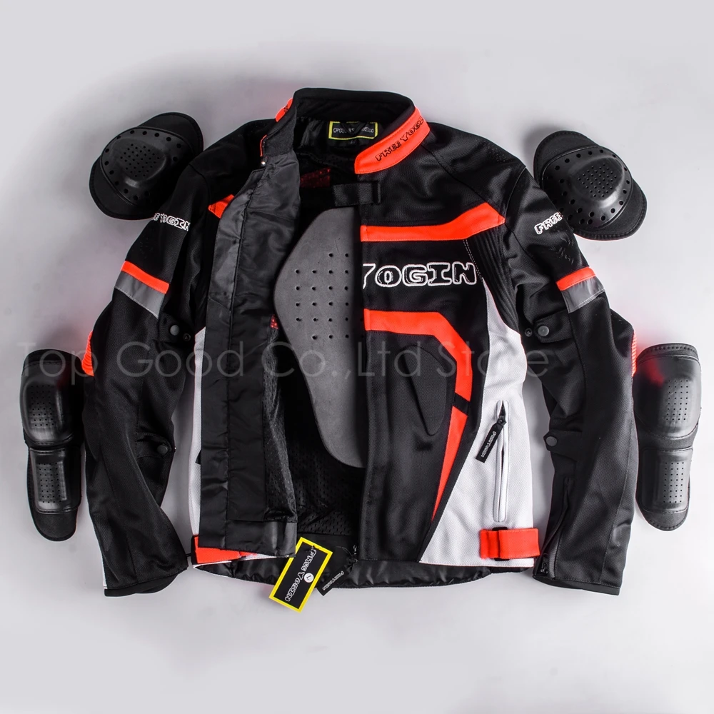 Куртка из сетчатой ткани для мотоциклов летняя одежда дышащий жесткий защитный