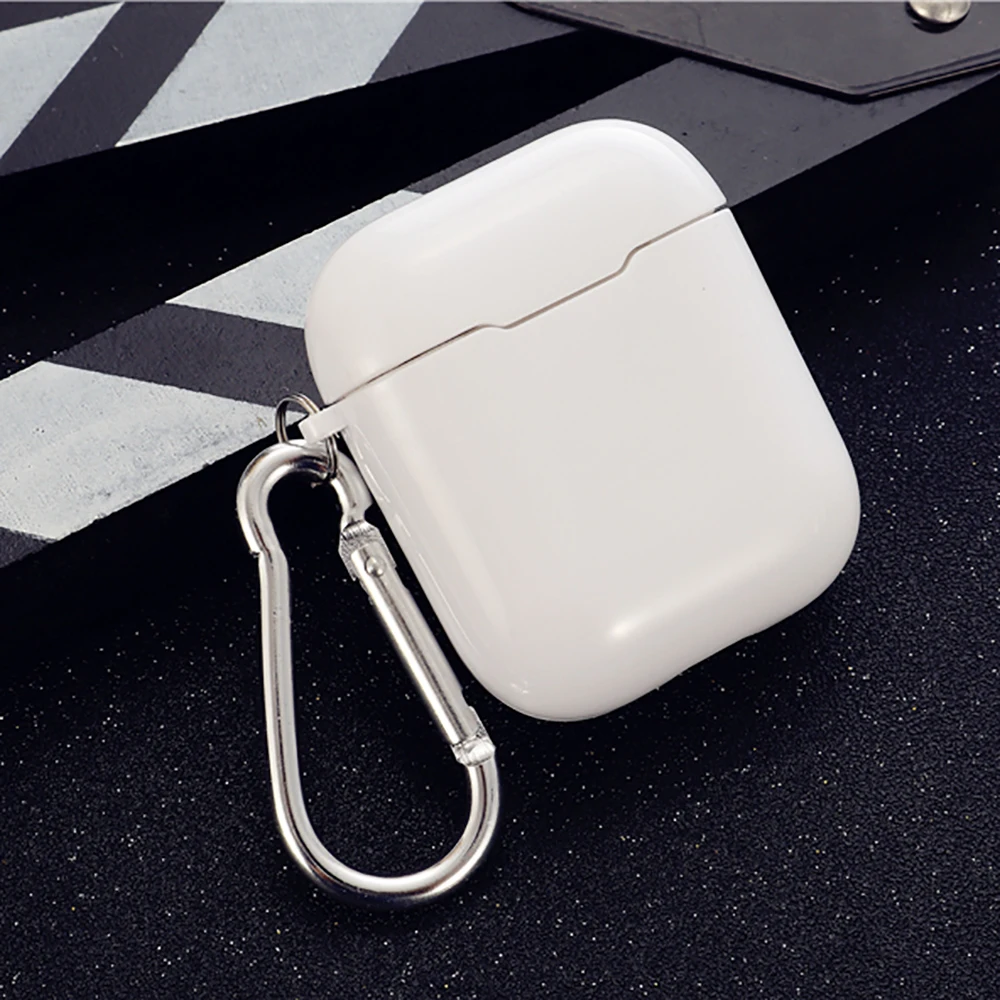 Чехол для airpods pro прозрачный простой и чехол из ТПУ apple аксессуары наушников