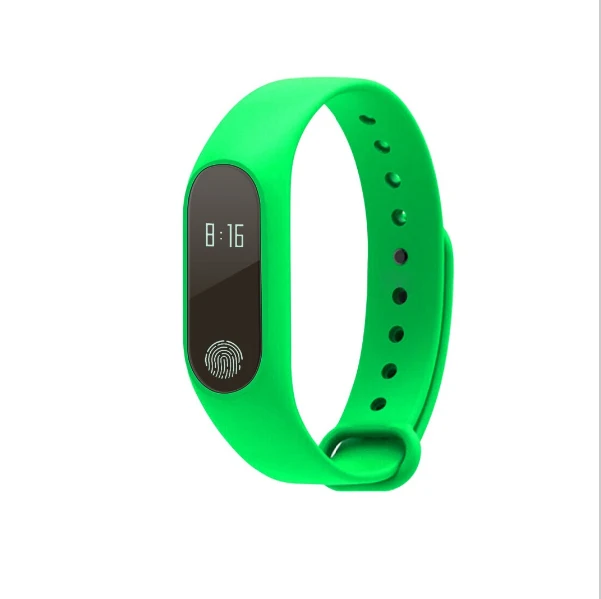 Спортивный Браслет Смарт браслет монитор сердечного ритма Bluetooth часы M2