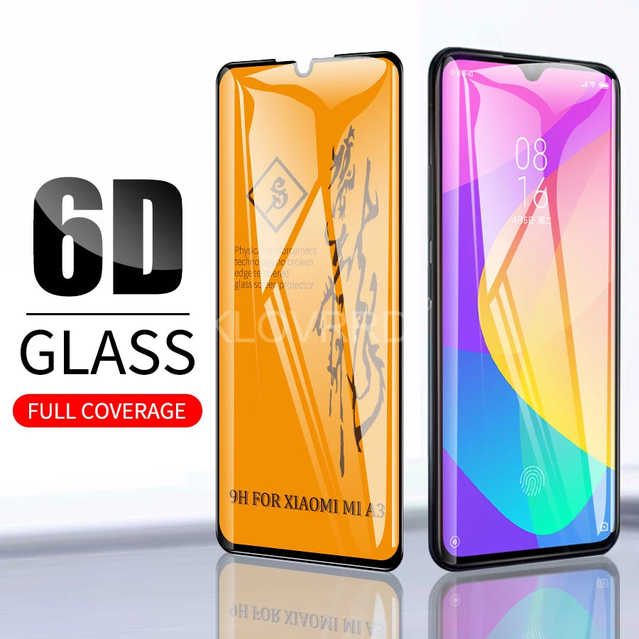 Для Xiaomi mi 9T CC9 CC9e A3 Poco Pocophone F1 Red K20 Pro Note 7 6 5 Полное покрытие Клей закаленное стекло