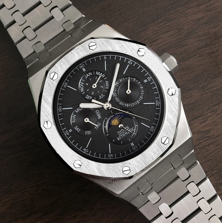 Мужской ремешок для часов didun часы Лидирующий бренд Роскошные автоматические