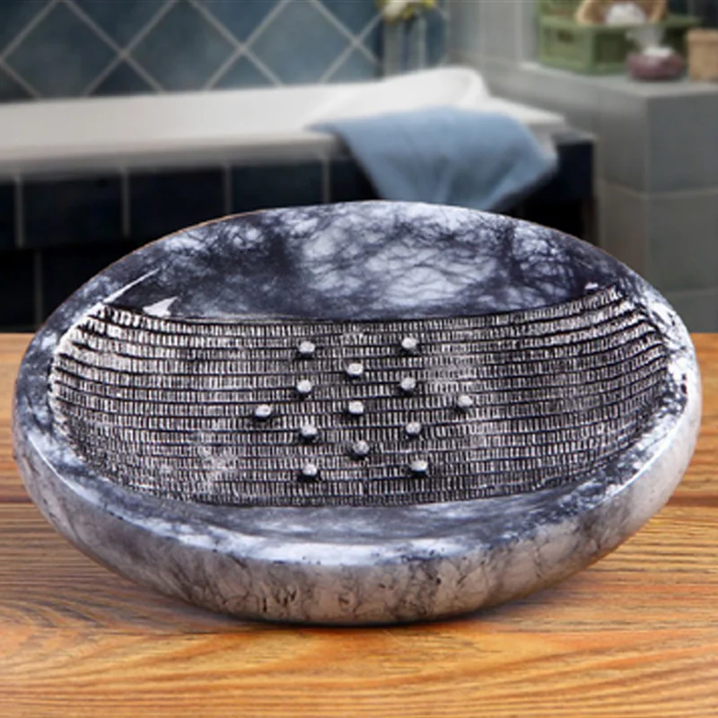 Креативные мыльницы из смолы для ванной комнаты туалета в европейском стиле