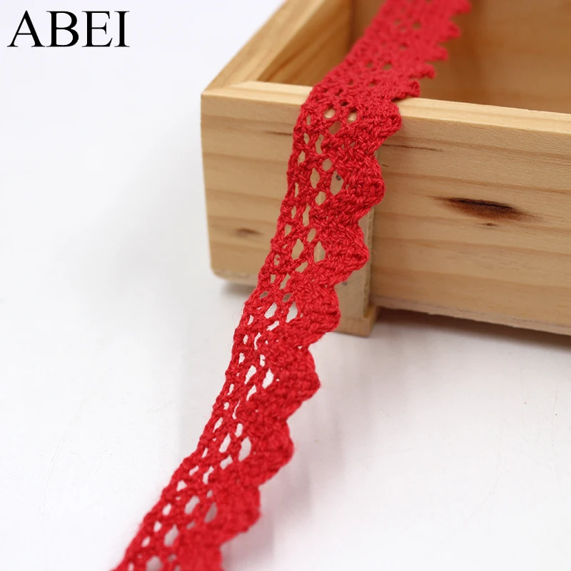 10 ярдов/партия хлопковая кружевная лента 100% хлопок|cotton lace ribbon|cotton trimlace ribbon |