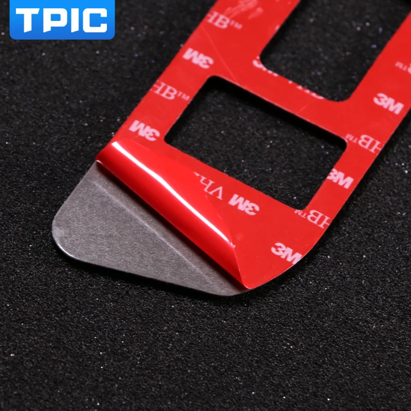 Красная карбоновая внутренняя отделка TPIC кнопка управления переключателем