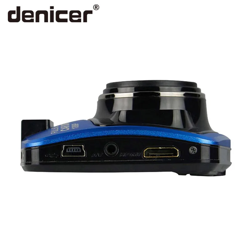 Автомобильный видеорегистратор Denicer Full HD 1080 P с 2 4 дюймовым экраном углом обзора 170