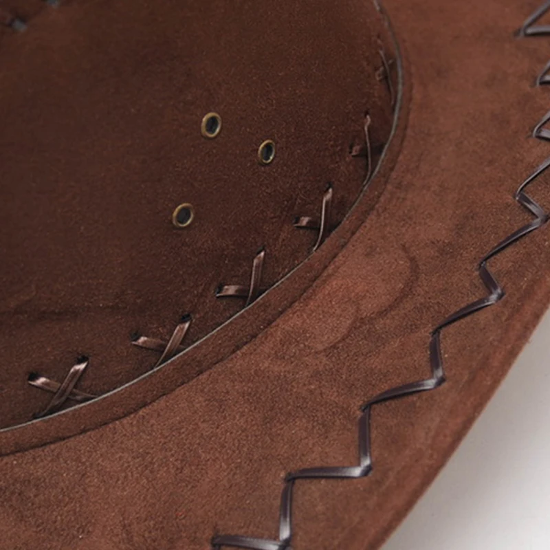 2017 полосатые ковбойские шляпы замшевые винтажные мужские западные с широкими