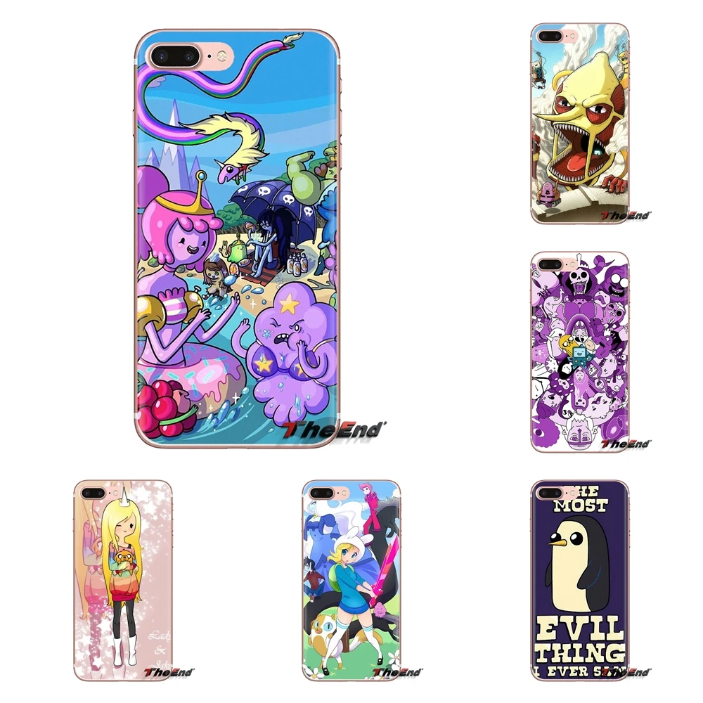 Время приключений с Джек Финн прозрачные ТПУ чехлы для iPod Touch Apple iPhone 4 4s 5 5S SE 5C 6 S 7 8