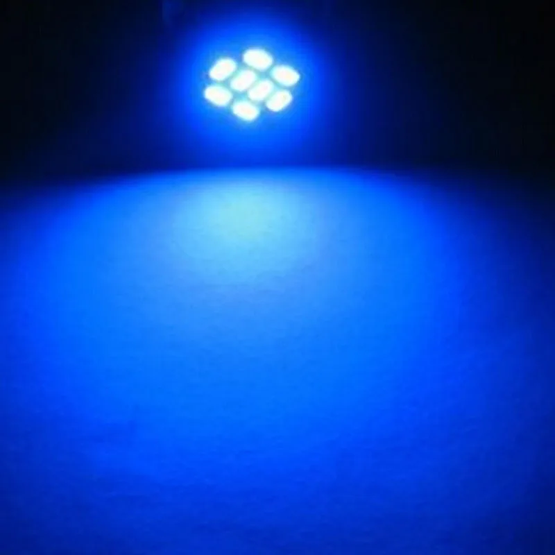 10 ШТ. Ультра Яркий 8SMD LED Автомобилей 3020 T10 W5W Клина Стороны Автомобиля Лампа Лампы