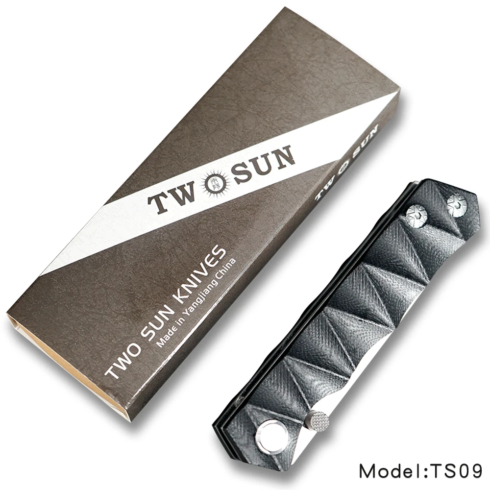 TWOSUN TS09 D2 лезвие складной нож карманный нож тактический нож ножи для выживания охотничий кемпинг открытый инструмент EDC G10