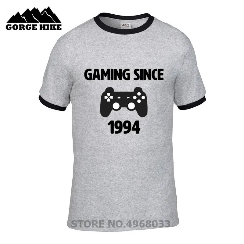 Популярная мужская футболка с 3D игровым стилем Playstation Gaming 1994 года лучший подарок