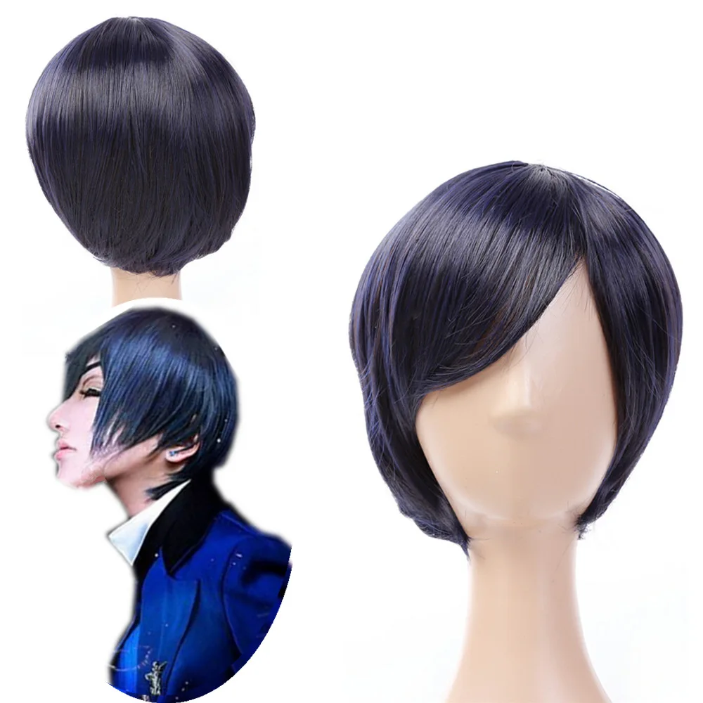 Черный Дворецкий Ciel Phantomhive Косплей головной убор Хэллоуин Вечеринка сцена играть