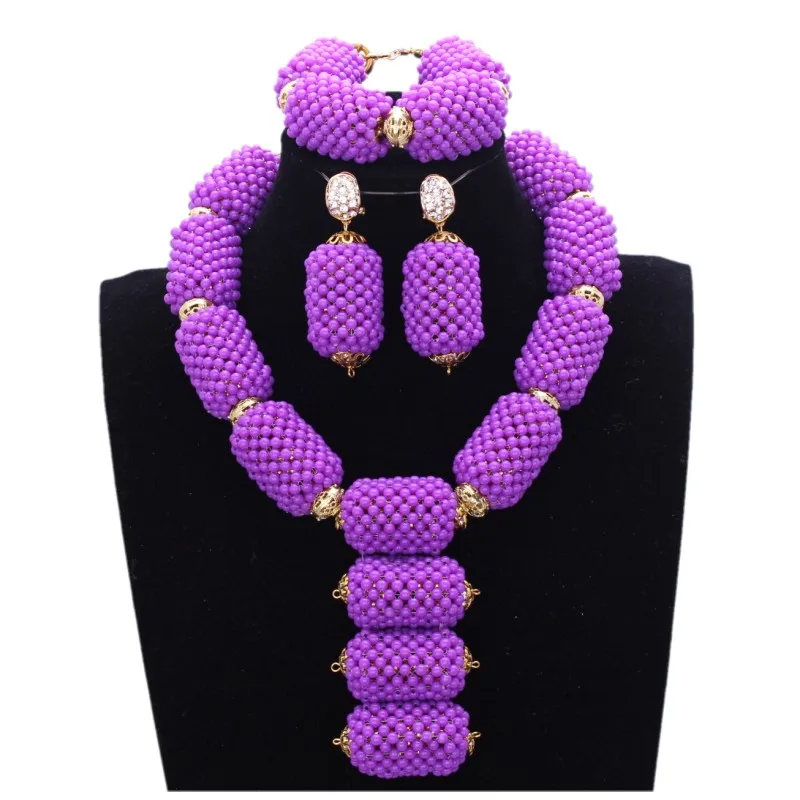 4 ujewelry модные свадебные Наборы свадебных ювелирных изделий для Для женщин в