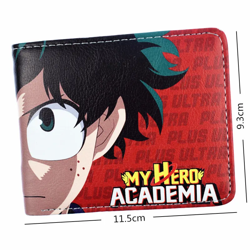 Лидер продаж My Hero Academia кошелек с карманом для монет держатель для карт