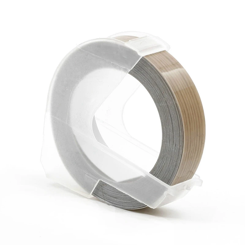 Unistar 6 рулонов совместимых с DYMO тиснение пластиковая лента 3D ленты 9 мм x 3 м