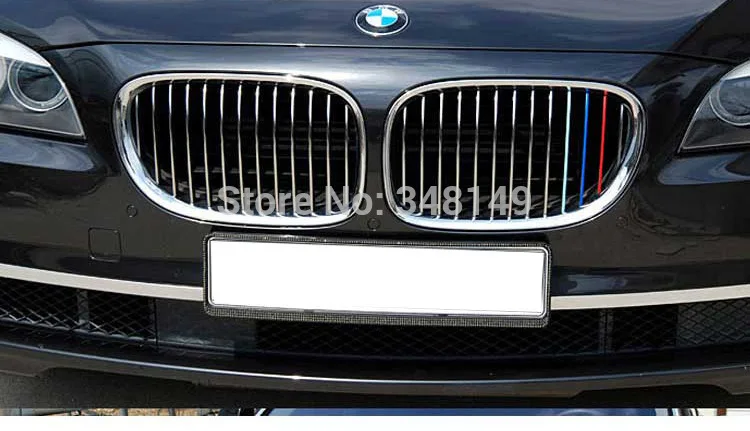 Aliauto автомобильный Стайлинг /// M спортивные наклейки передняя решетка украшенные