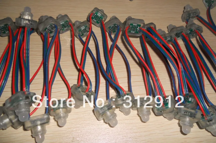 100 узлов 12 В постоянного тока вход TM1804 разрешение IP68|ip68|ip68 ledip68 switch |