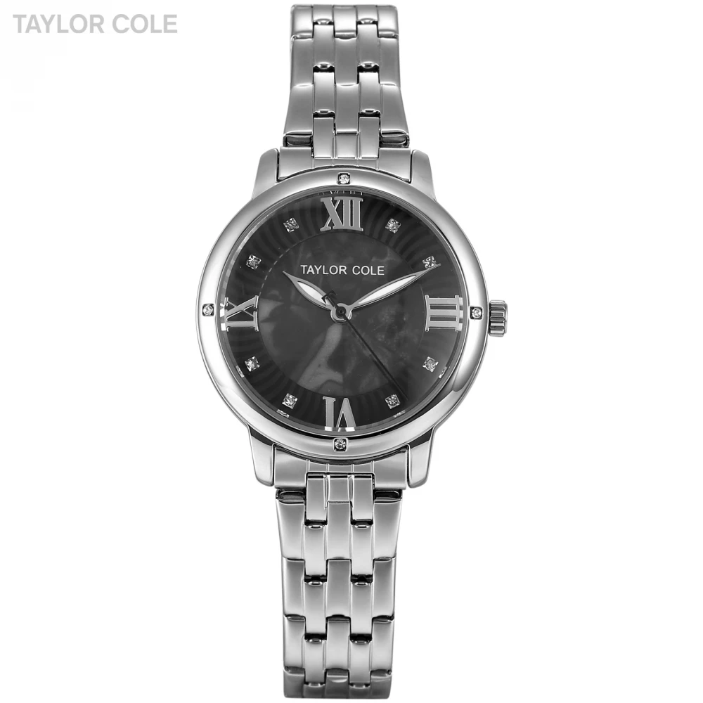 Женские кварцевые часы Taylor Cole из нержавеющей стали с ремешком подарок/TC128|wristwatch