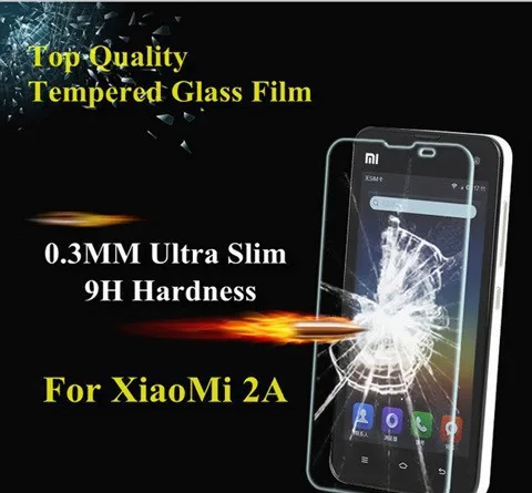 Защитная пленка из закаленного стекла для Xiaomi Redmi 3 Note 2 Pro Mi5 Mi3 Mi4 M2A, прозрачная.