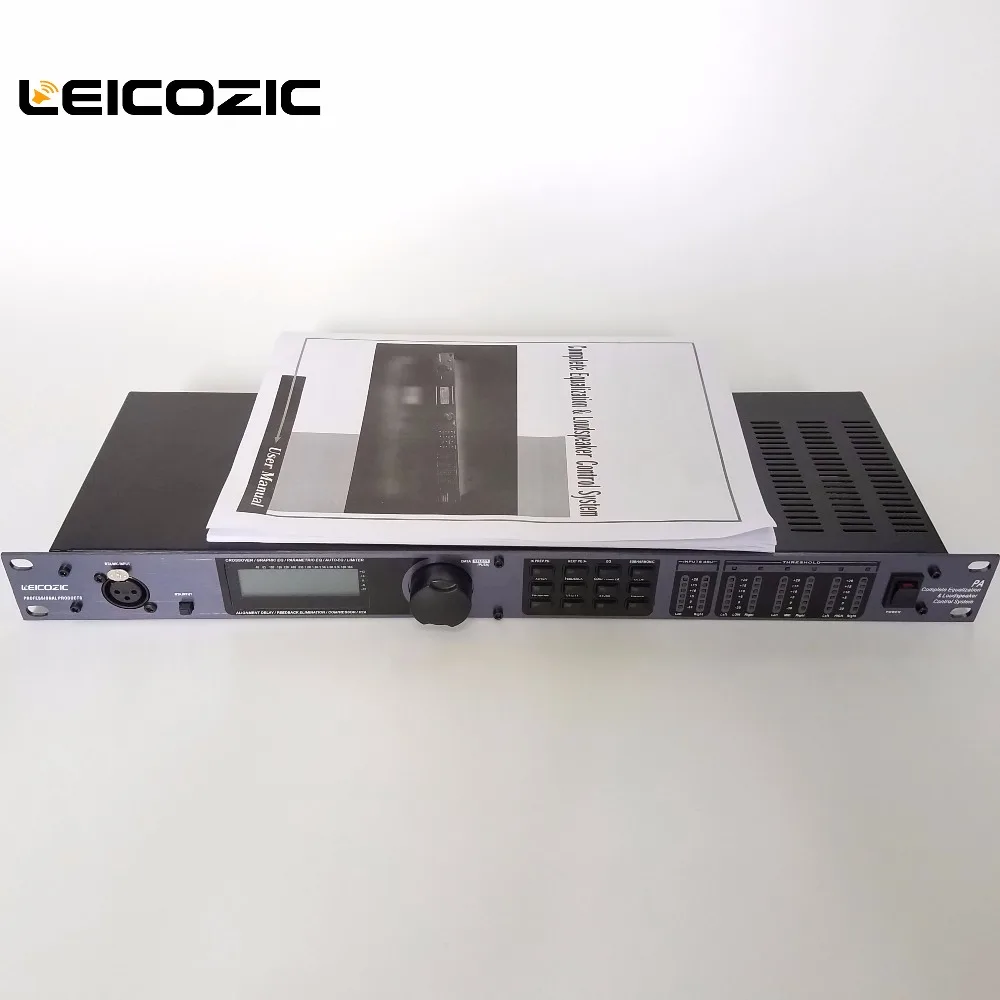 Leicozic PA 2in6out драйвер стойки procesador аудио профессиональный громкоговоритель управление цифровой процессор pro динамик управление