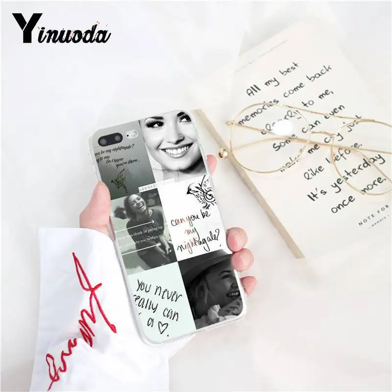 Yinuoda Demi Lovato Stay strong Capa чехол для телефона Fundas для iphone 11 Pro MaxX XSMAX 6 6S 7 8plus 5 5S XR