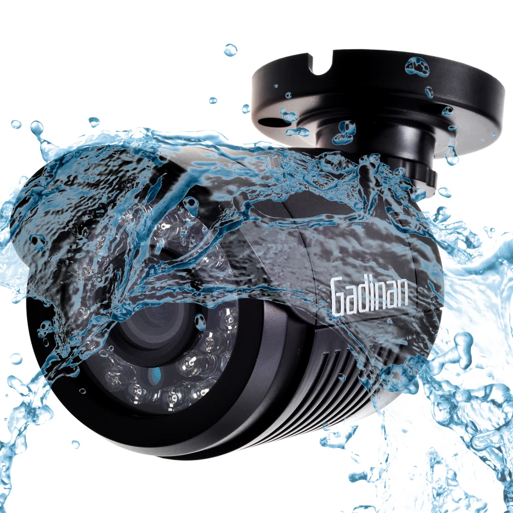 Gadinan ONVIF P2P DSP hi3518e H.264 720 P мегапиксельная HD CCTV IP66 Водонепроницаемый Открытый