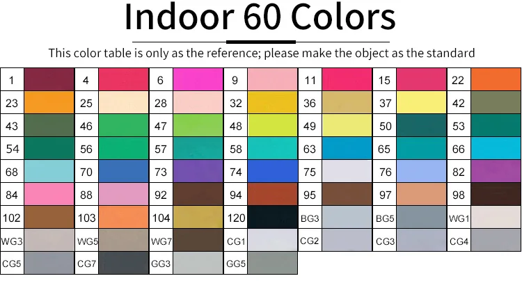 Interior 60Color TOUCHNEW T7 30/40/60/80 двойной головкой набор маркеров для живописи на спиртовой основе эскиз Маркеры Ручка для офиса дизайн анимационный комикс товары для рукоделия - Цвет: Interior 60Color