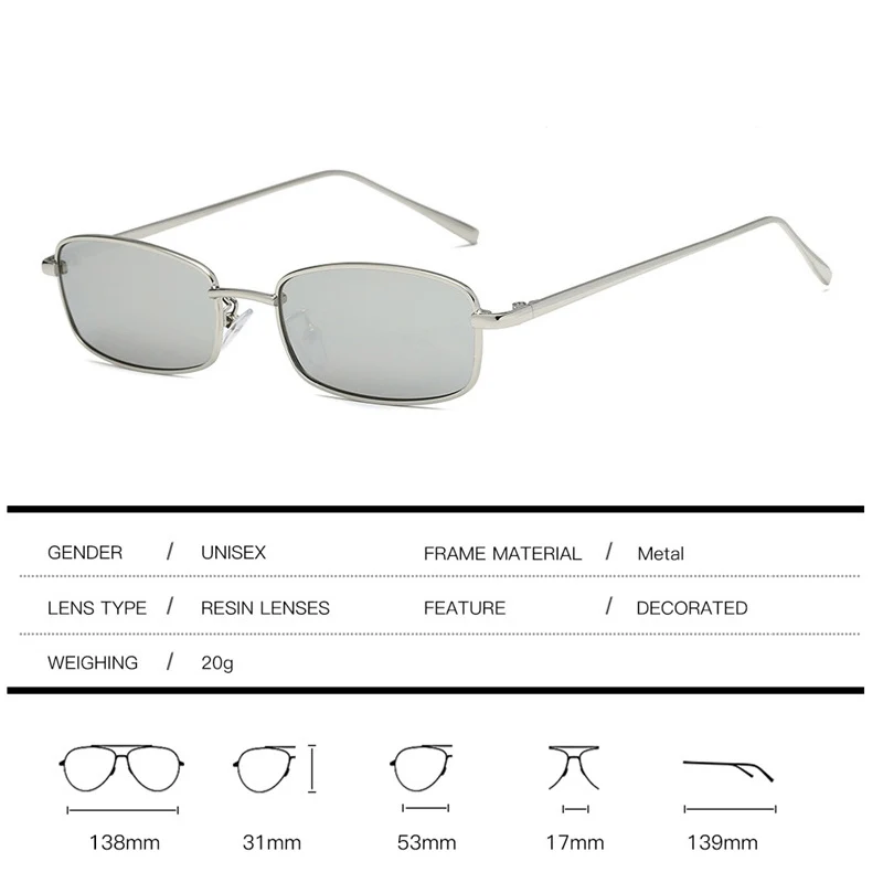 Yok's Summer 3 шт набор $20 клип на нос Мини солнцезащитные очки мужские без оправы
