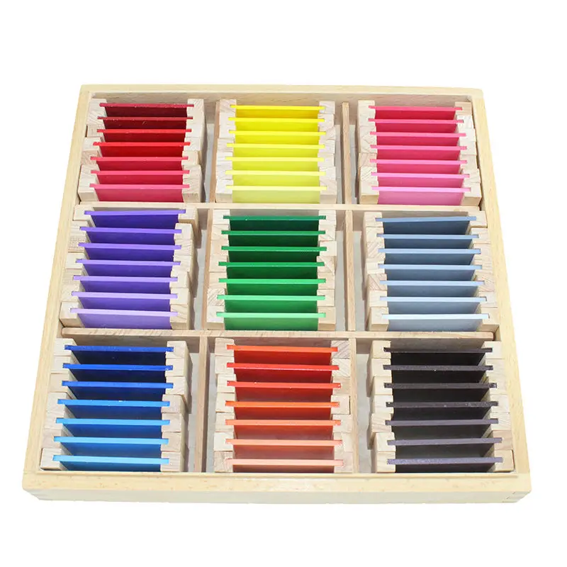Baby Kids Toys Montessori Material Sensory Early Education Color Tablet Box Size 25.8*25.8*3.3 cm | Игрушки и хобби