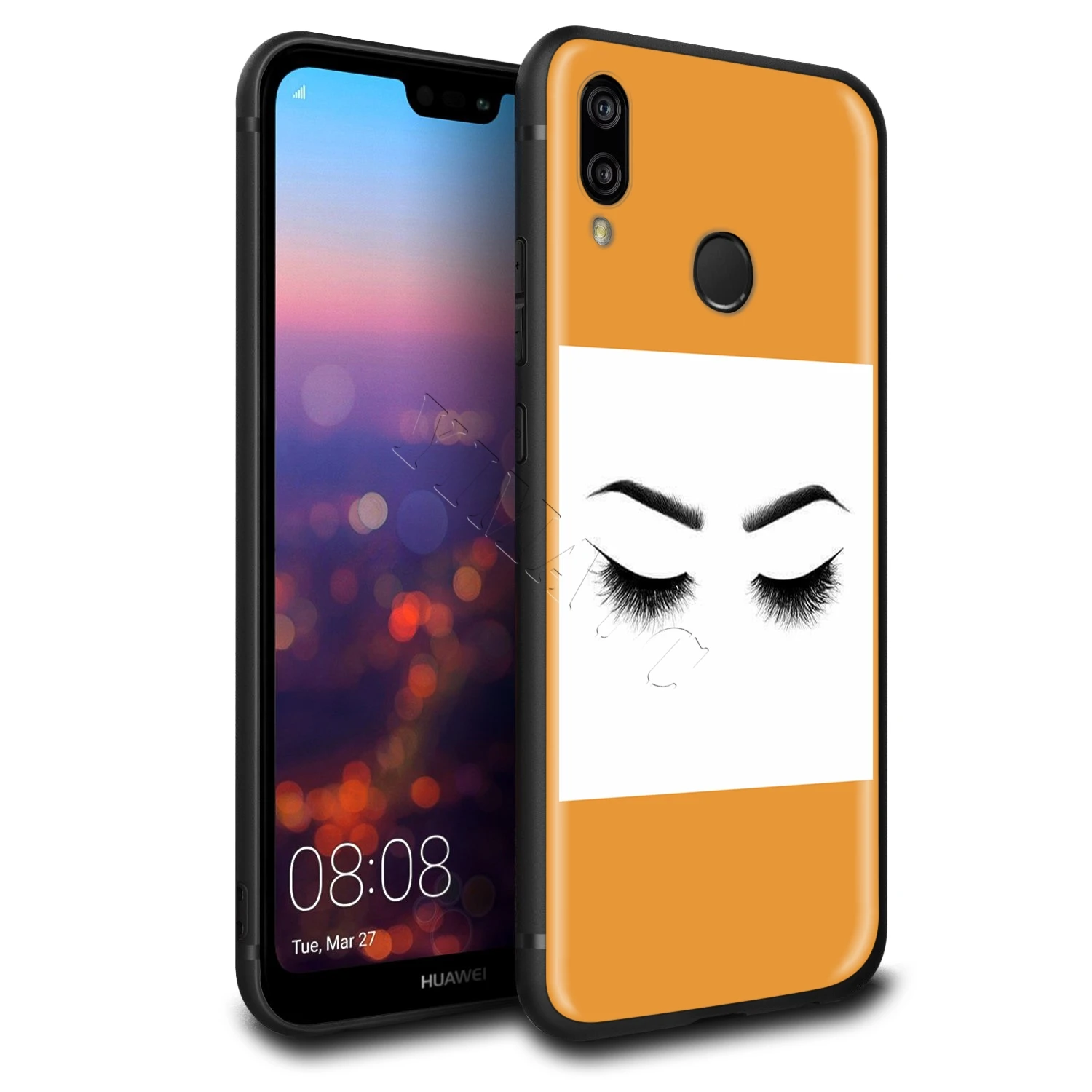 Чехол для макияжа ресниц YIMAOC Huawei Honor Mate P smart Y7 Y9 8C 30 20 10 8x Nova 3i 3 Lite Pro Prime | Мобильные