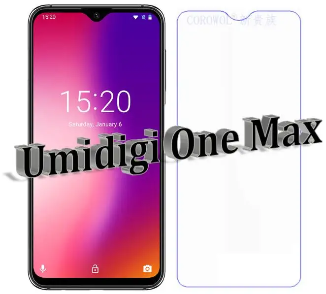 UMIDIGI One Max Стекло 9H 2.5D 0 2 мм закаленное стекло для Umi Защитная пленка экрана