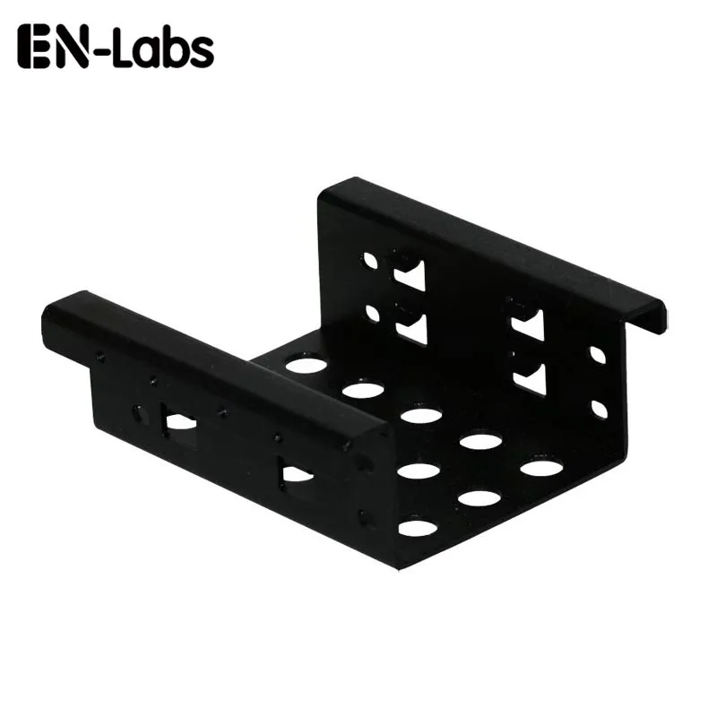 En labs Алюминий двойной 2.5 &quotSATA HDD 3.5&quot кронштейн адаптер 2 х дюйма to Floppy жесткий