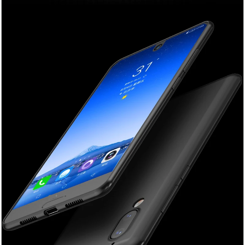 1 шт. для Sharp Aquos S2 чехол Мягкая задняя искусственная обложка + полноэкранное