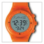 Neon Orange Harameen спортивные часы для мусульманских 6506 32 мм водостойкие часы афана с Qibala& мировое время молитвы - Цвет: Neon Orange