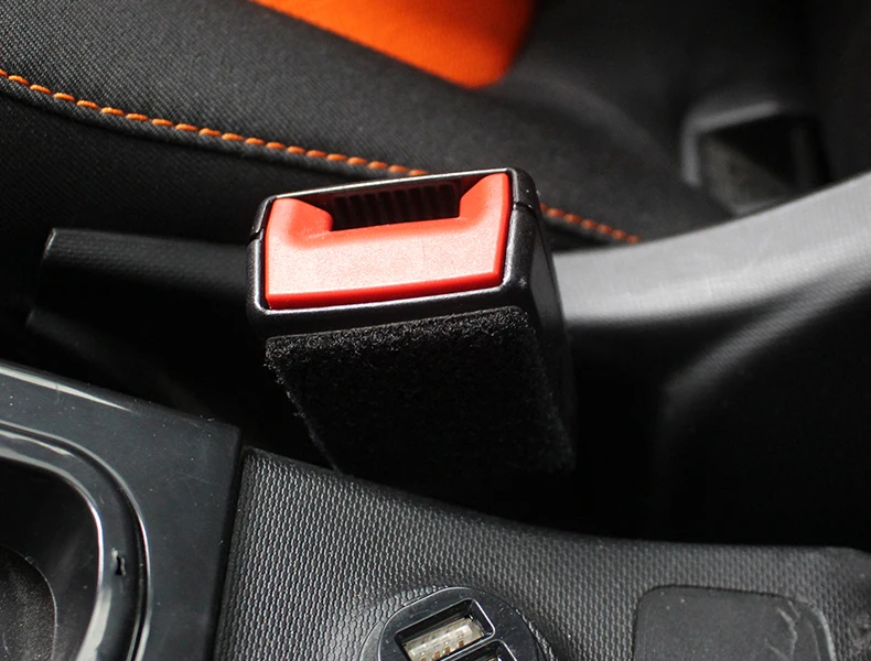 4 шт./компл. ремня безопасности наклейка на розетку для Mercedes Smart Fortwo 453 451 450 сиденье пряжка на ремешке Защита Анти-столкновения